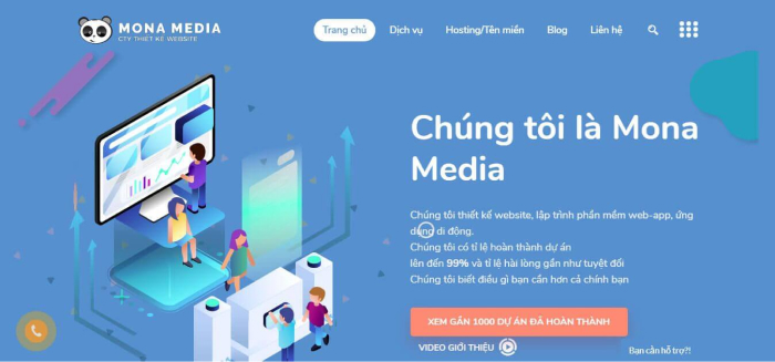 Mona Media - Thiết kế website tại Hà Nội uy tín hàng đầu