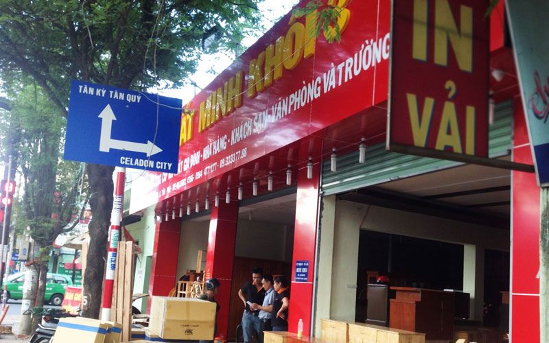 Cửa hàng nội thất Minh Khôi