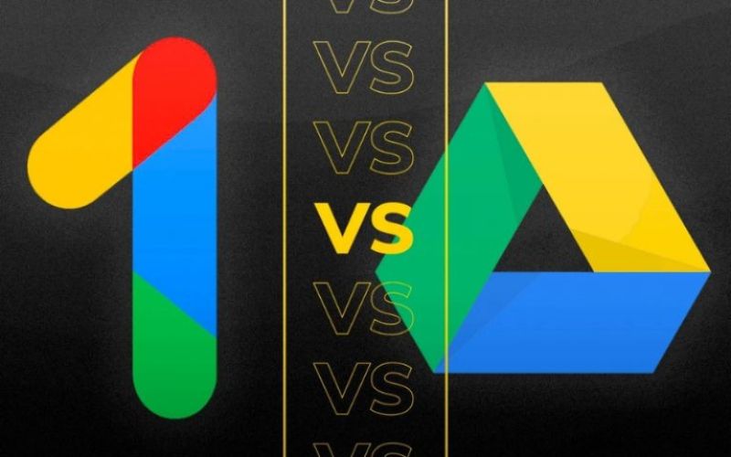 so sánh Google One và Google Drive chi tiết