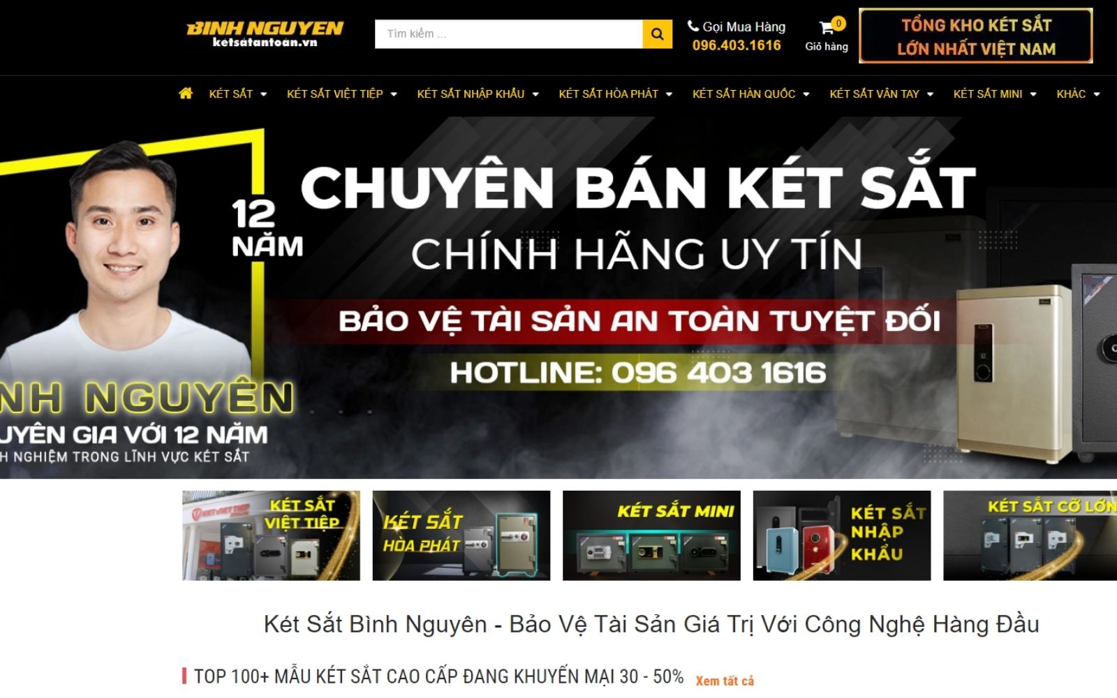 Đơn vị bán két sắt Philips Bình Nguyên